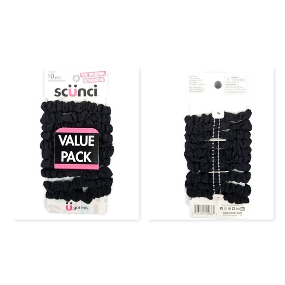 Scunci Scrunchies No Damage Elastics Clips 87 Pc - Picture 3 of 6